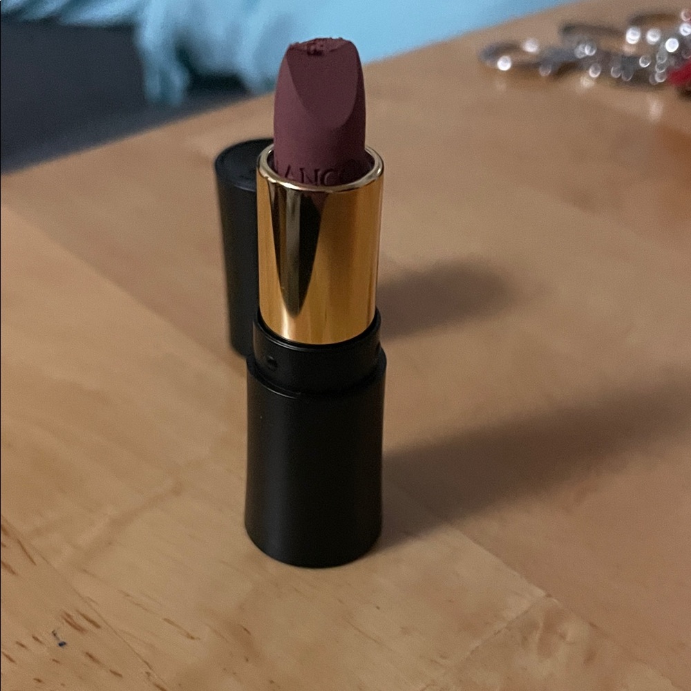 Lancome Deep Plum Lipstick